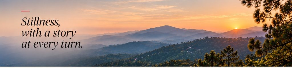 Stillness across Kasauli hills
