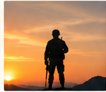 The Indian soldier